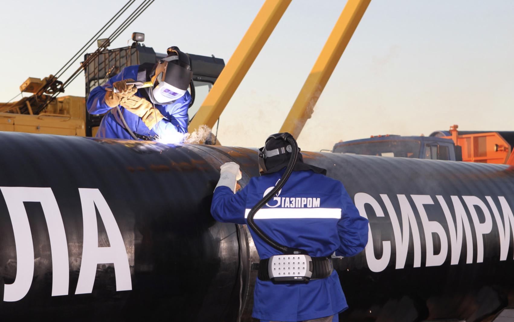 Газпром завершил работы на газопроводе Сила Сибири
